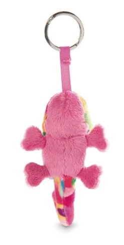 Nici 48963 Schlüsselanhänger Chamäleon Candymon 8cm Spring Summer Pink Gemustert -Nici Gmbh 48963 04 ZA Weiss 1040x2048