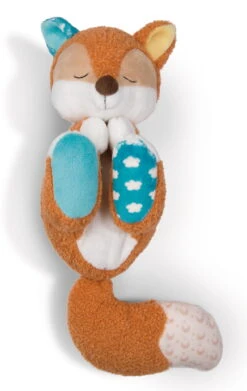 Nici 49055 My First Nici Fuchs Finni Schlafend 23cm Kuscheltier Sweet Dreams 0m+ -Nici Gmbh 49055 03 ZA weiss 1293x2048