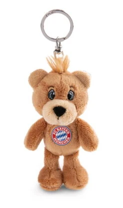 Nici 49071 Schlüsselanhänger FC BAYERN MÜNCHEN Bär Berni 10cm Plüsch GREEN -Nici Gmbh 49071 01 HA Frei 351x594