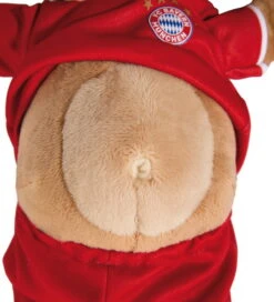 Nici 49074 FC BAYERN MÜNCHEN Bär Berni 35cm Mit Trikot Plüsch Schlenker FCB -Nici Gmbh 49074 08 ZA weiss 539x594