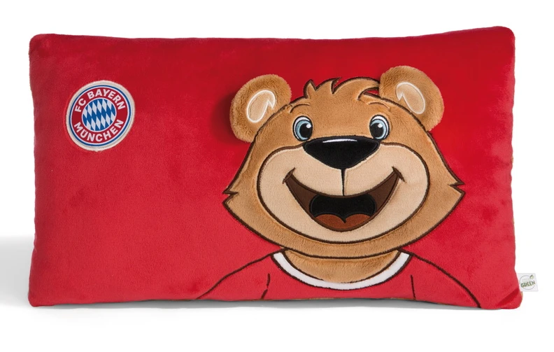 Nici 49080 Kissen FC BAYERN MÜNCHEN Bär Berni 43x25cm Plüsch FCB Dekokissen 3 Nici 49080 Kissen FC BAYERN MÜNCHEN Bär Berni 43x25cm Plüsch FCB Dekokissen