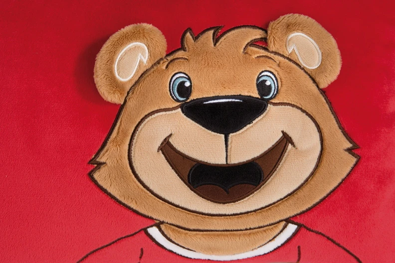 Nici 49080 Kissen FC BAYERN MÜNCHEN Bär Berni 43x25cm Plüsch FCB Dekokissen 5 Nici 49080 Kissen FC BAYERN MÜNCHEN Bär Berni 43x25cm Plüsch FCB Dekokissen – Bild 3