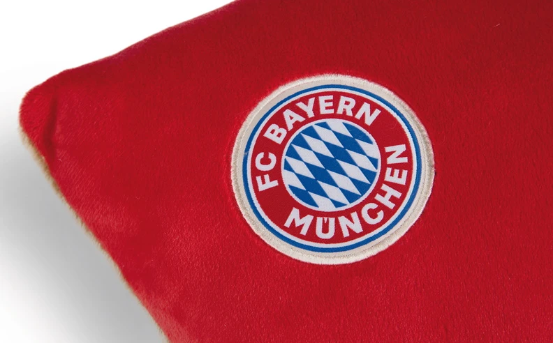 Nici 49080 Kissen FC BAYERN MÜNCHEN Bär Berni 43x25cm Plüsch FCB Dekokissen 6 Nici 49080 Kissen FC BAYERN MÜNCHEN Bär Berni 43x25cm Plüsch FCB Dekokissen – Bild 4