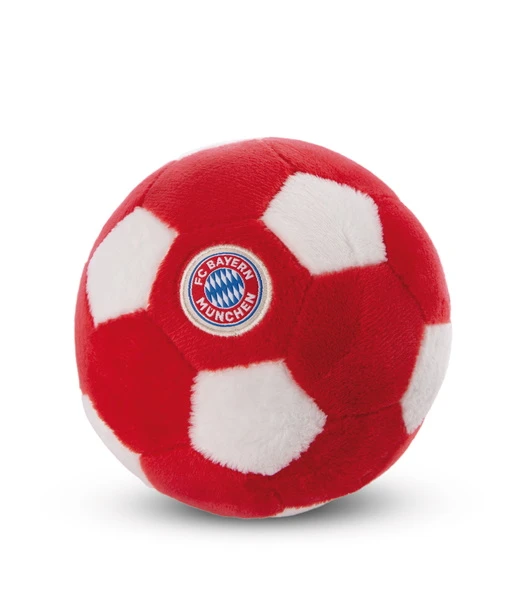 Nici 49087 Plüschball Mit Glöckchen FC BAYERN MÜNCHEN 12cm Auf Kärtchen FCB 6m+ 4 Nici 49087 Plüschball Mit Glöckchen FC BAYERN MÜNCHEN 12cm Auf Kärtchen FCB 6m+ – Bild 2