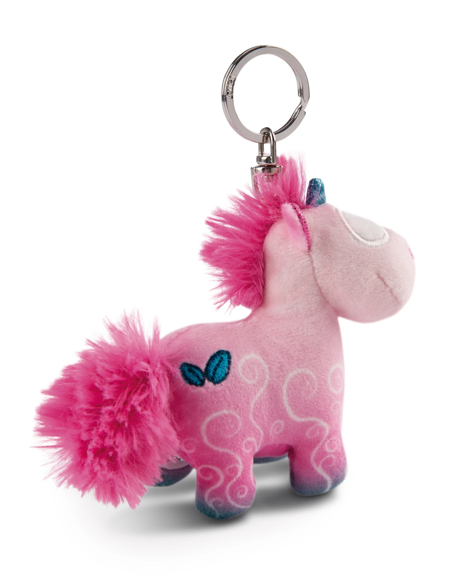 Nici 49100 Schlüsselanhänger Einhorn Midnight Floral 10cm Plüsch Theodor Friends 5 Nici 49100 Schlüsselanhänger Einhorn Midnight Floral 10cm Plüsch Theodor Friends – Bild 3