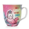 Nici 49113 Tasse Einhorn Midnight Floral "Be A Light In The Dark" Ca 360ml -Nici Gmbh 49113 01 HA Frei 1654x2048