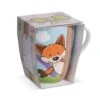 Nici 49165 Tasse Fuchs Fridalie & Regenbogen Porzellan 310ml Forest Friends
