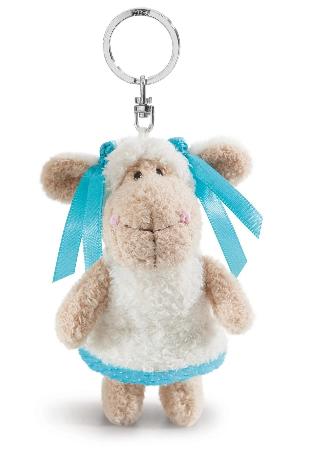 Nici 40849 Schaf Jolly Summer Mit Schleife Schlüsselanhänger BeanBag Plüsch 10cm 4 Nici 40849 Schaf Jolly Summer Mit Schleife Schlüsselanhänger BeanBag Plüsch 10cm – Bild 2