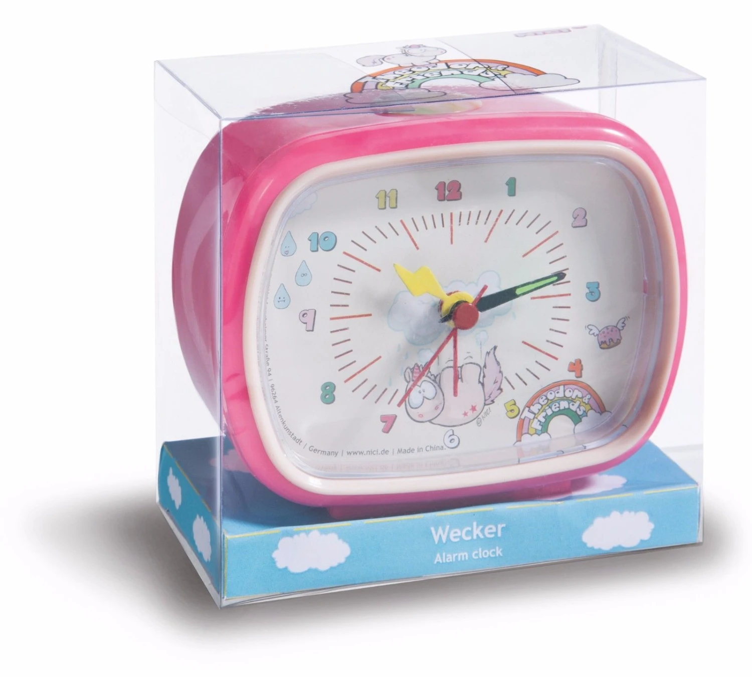 Nici 40989 Wecker Einhorn Theodor & Friends Standwecker In Geschenkbox 5 Nici 40989 Wecker Einhorn Theodor & Friends Standwecker In Geschenkbox – Bild 3