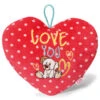 Nici 40199 Herz-Wärmflasche I Love You Hund Mit Schlaufe Plüsch 350ml -Nici Gmbh 57yY60XnkyG5Edi