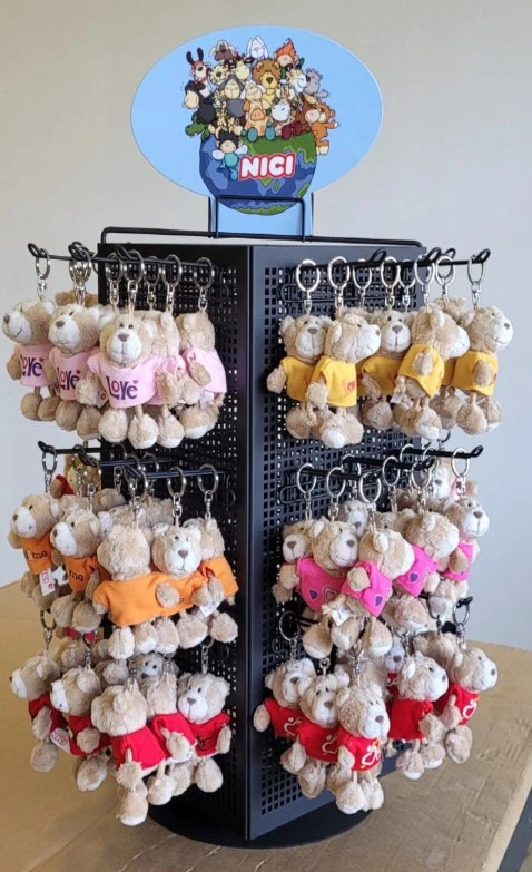 Nici 70025 Thekenständer Drehständer 4-seitig Inkl. Haken Und Top-Schild 4 Nici 70025 Thekenständer Drehständer 4-seitig Inkl. Haken Und Top-Schild – Bild 2