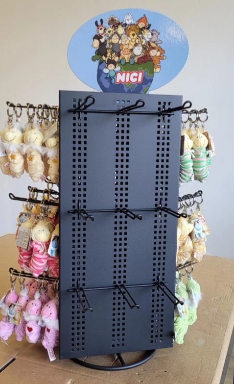 Nici 70213 Thekenständer Drehständer 3-seitig Inkl. Haken Und Top-Schild 3 Nici 70213 Thekenständer Drehständer 3-seitig Inkl. Haken Und Top-Schild