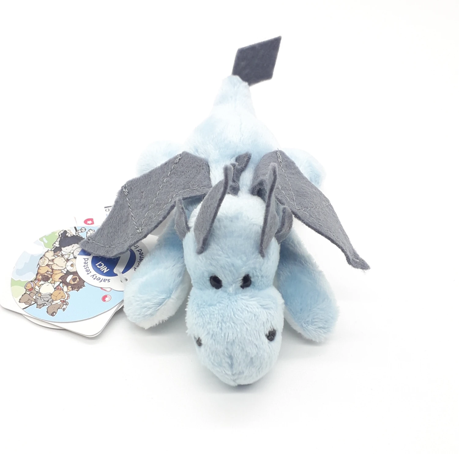 Nici 90538 MagNICI Eisdrache Drache Hellblau 12cm Plüsch Magnet Taiwan Limited