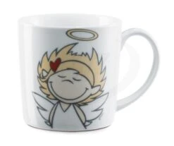 Nici 28311 Tasse Engel Engelchen Porzellan Ca 8cm Devil & Angel Kaffeetasse -Nici Gmbh N28311