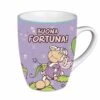 Nici 36779 Tasse Jolly Mäh Fee "Buona Fortuna!" Viel Glück Porzellan 8x10,5cm -Nici Gmbh N36779